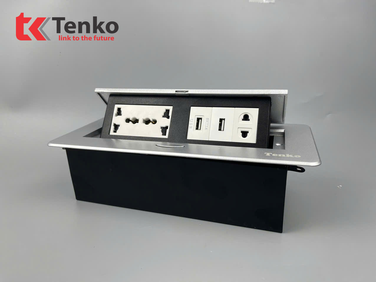 Hộp Ổ Cắm Điện &Acirc;m B&agrave;n Họp TK-AS06DN-06